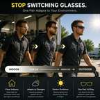 Photochromic Safety Glasses – Indoor & Outdoor Impact Protection