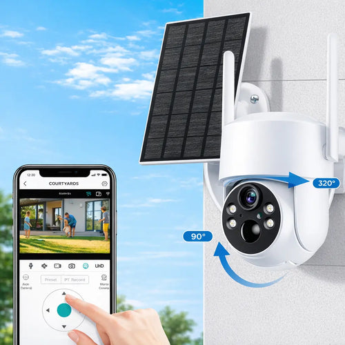 Energy Vision 4K Solar Camera - 100% Loadshedding Proof urb-x-gear