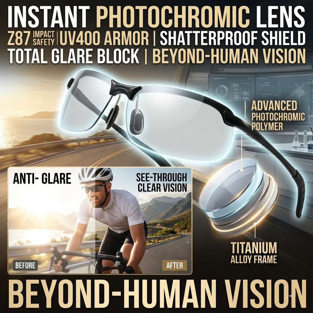 Smart Vision Glasses – Anti-Glare UV Protection