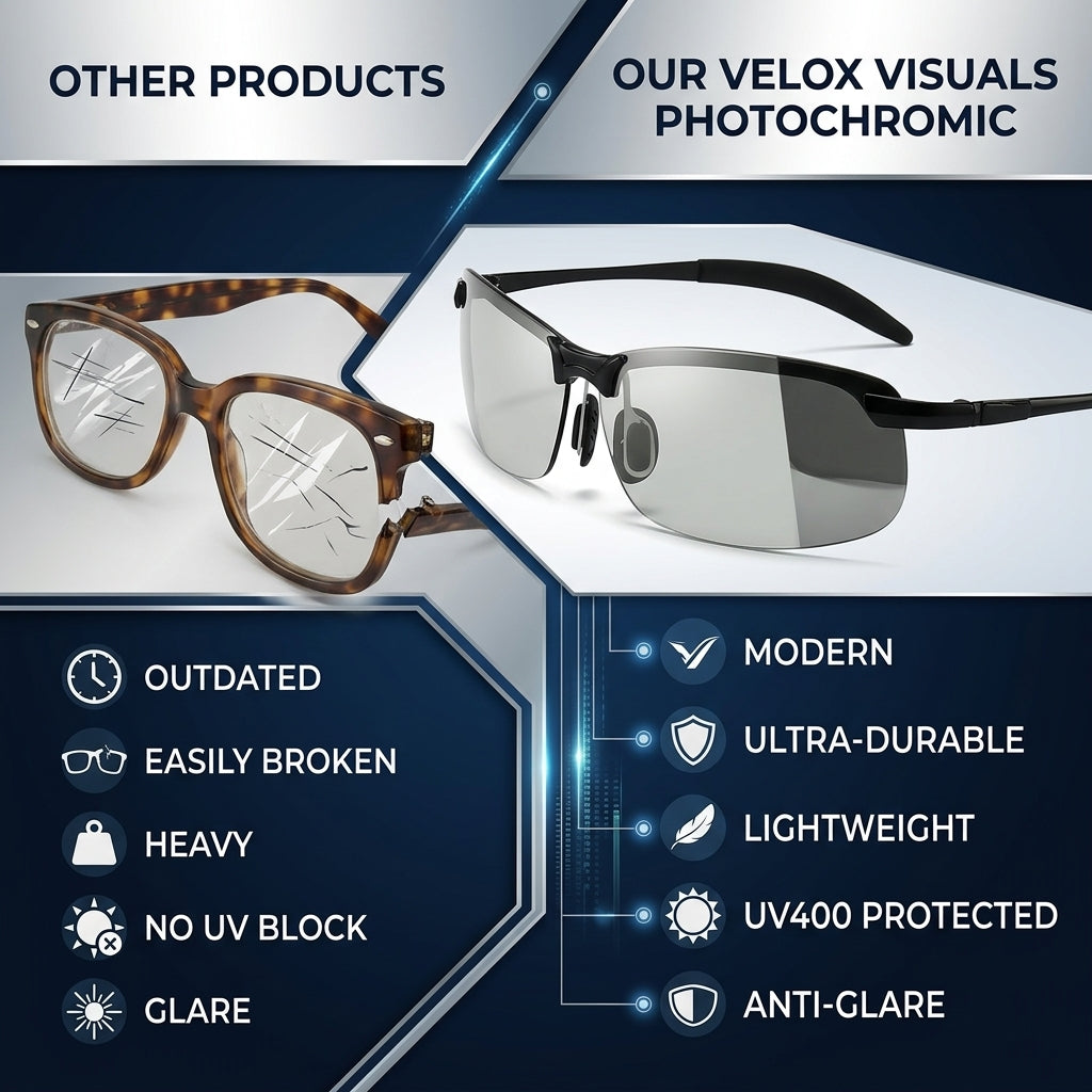 Smart Vision Glasses – Anti-Glare UV Protection