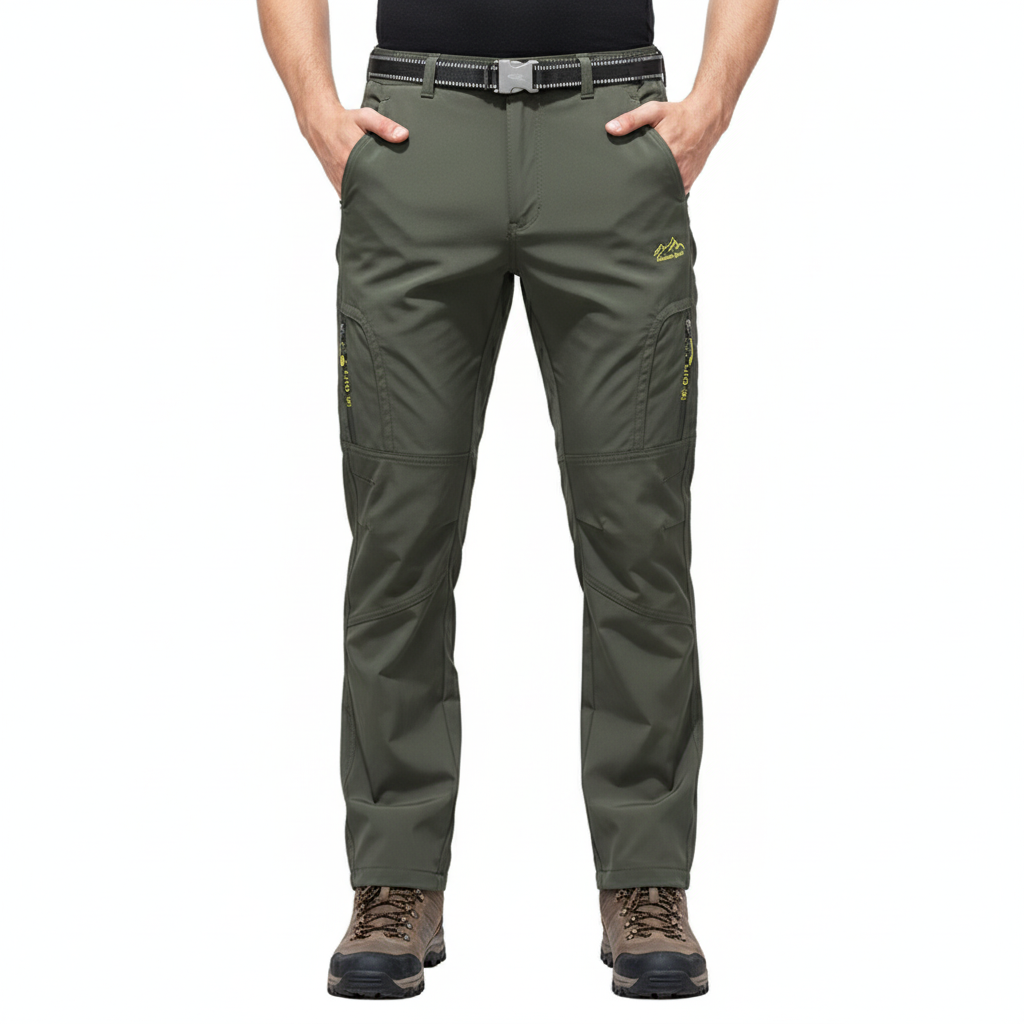 Water-Resistant Outdoor Cargo Pants for Men