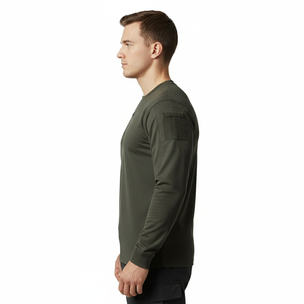 Military Style Outdoor Long Sleeve Shirt for Men