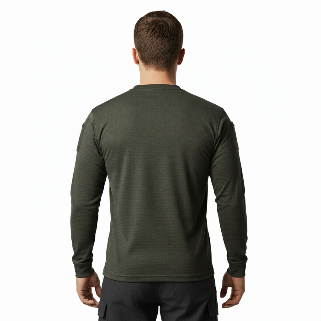 Military Style Outdoor Long Sleeve Shirt for Men