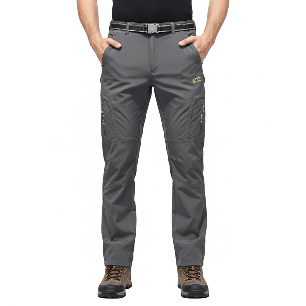 Water-Resistant Outdoor Cargo Pants for Men