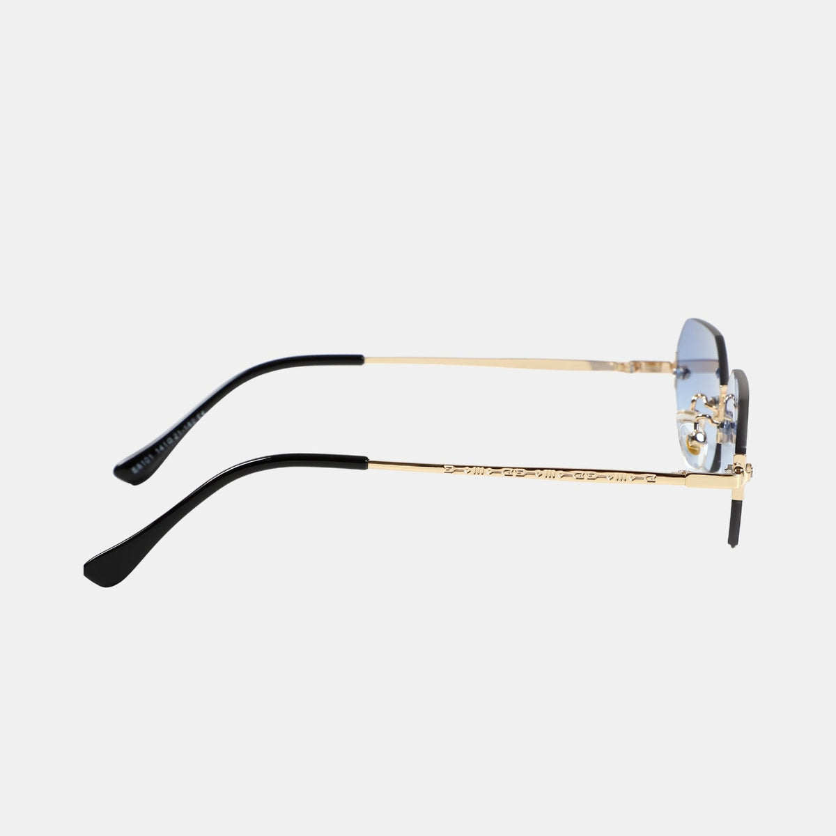 Huncho| Geometric Rimless Sunglasses