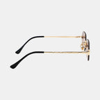 Huncho| Geometric Rimless Sunglasses