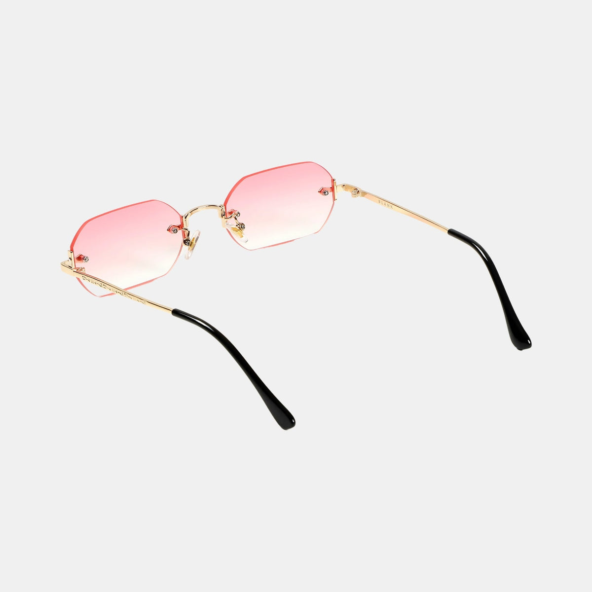 Huncho| Geometric Rimless Sunglasses