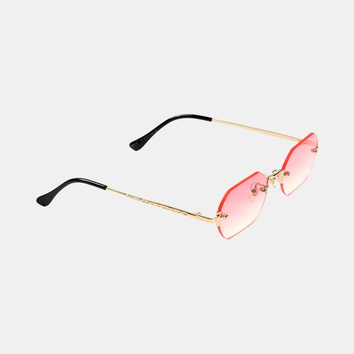 Huncho| Geometric Rimless Sunglasses