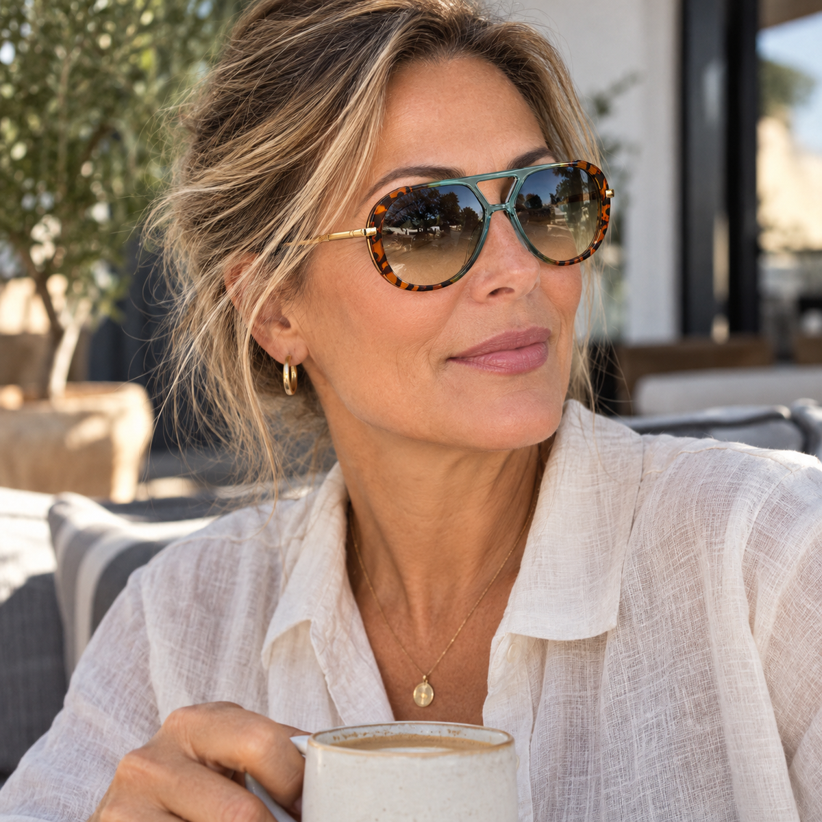 Pantther | Retro Aviator Sunglasses