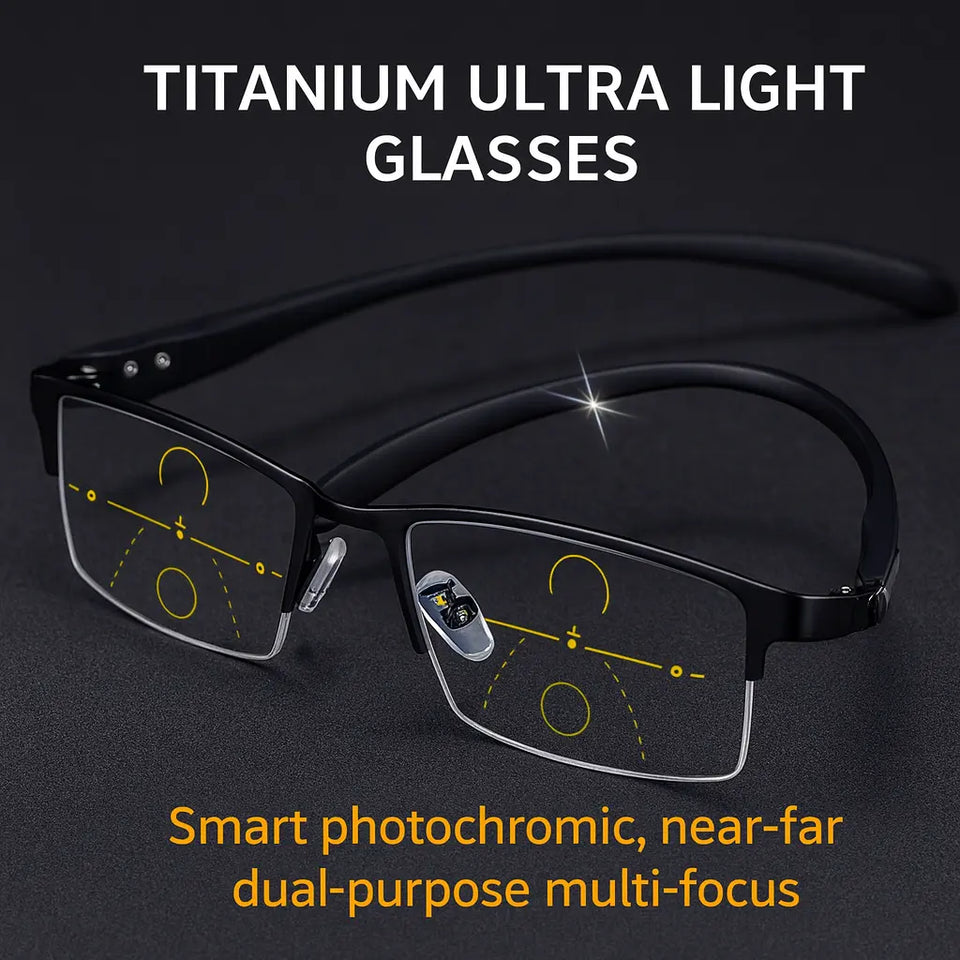 TITANIUM ULTRA-LIGHT GLASSES - ULTRAVISION urb-x-gear