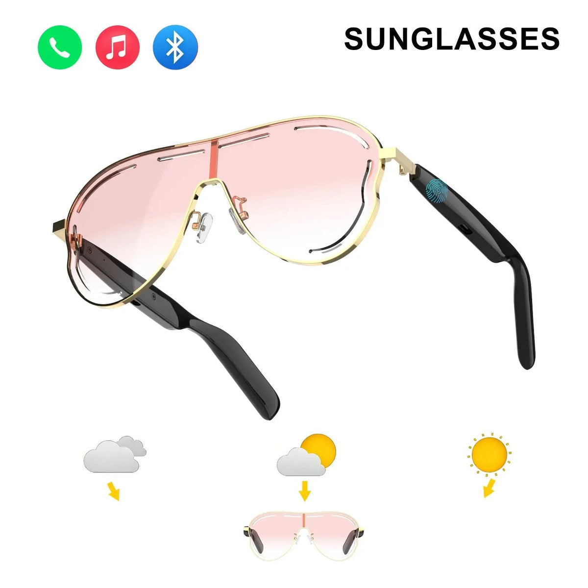 SonicAir™ Audio Sunglasses