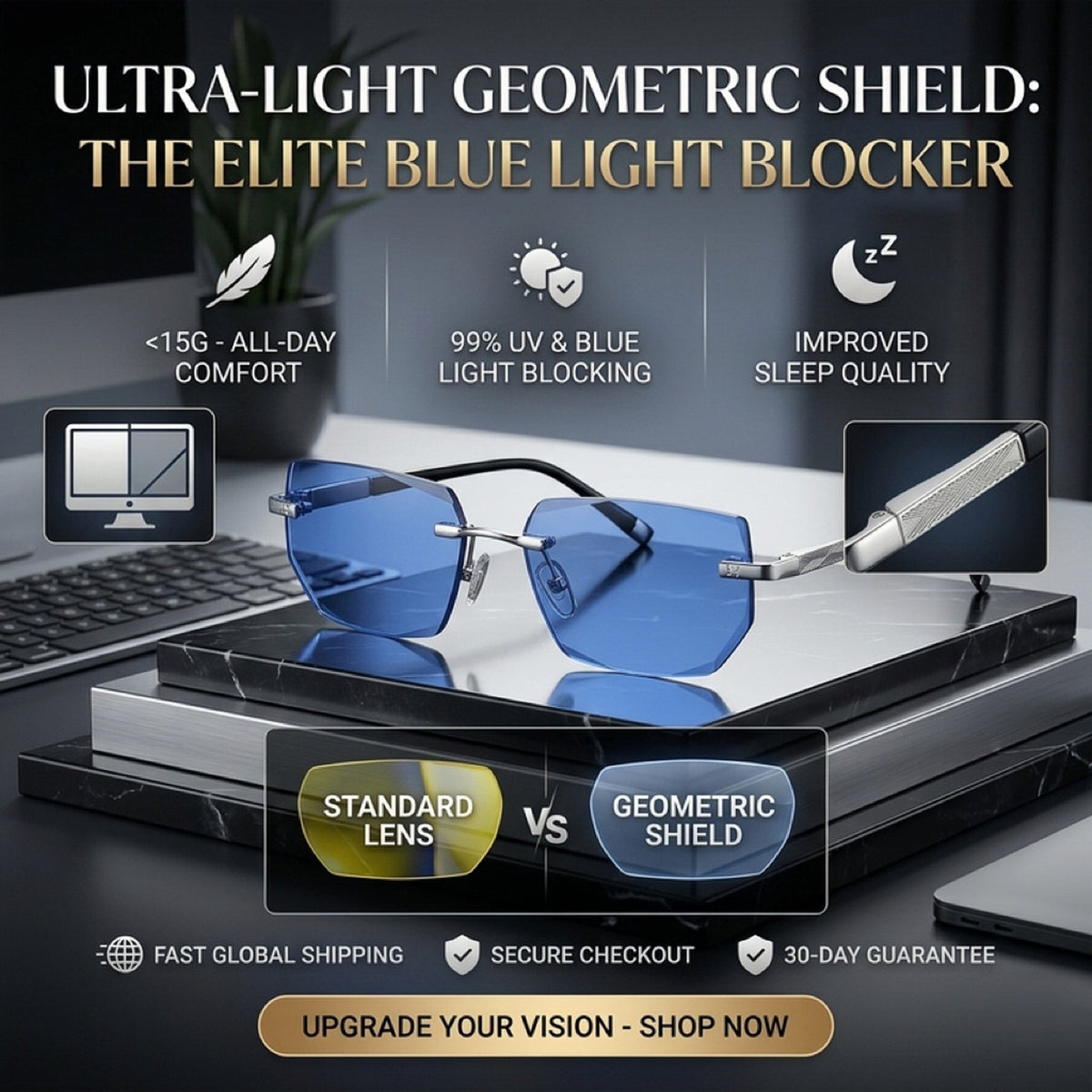 Smart Adaptive Reading Glasses | Effortless Clear Vision